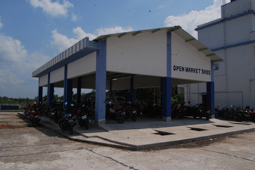 Open Market Shed,Dhaniakhali Model Seed Farm Krishak Bazar